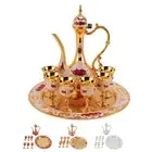 Vintage Turkish Coffee Pot Set Elegant Turkish Tea Set For Party Banquet Part