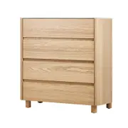 Oikiture 4 Chest of Drawers Dresser Storage Marble Top