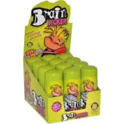 Brain Licker 60ml Sour Candy Roller x 12 Halloween Party Favour Candy Kid Buffet