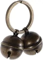 1 Set Pet Collar Bells Durable Metal Craft Dog Cat Bells Lightweight Portable Accessories for Puppies and Kittens Versatile Pet Charms for Collars Ancient Design