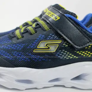 店長精選 (B4) SKECHERS 男童 燈鞋 運動鞋 S LIGHTS: VORTEX-FLASH - DENLO 400030NNVYL 帥氣 男孩布鞋【陽光樂活】