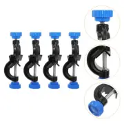 4 Pcs Boss Head Clip Retort Stand Clamp Holder Aluminum