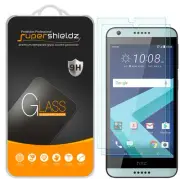 2x Supershieldz Tempered Glass Screen Protector Saver for HTC Desire 550