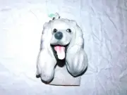 MASK ILLUSIONS POODLE PUPPET LATEX RUBBER VINTAGE 1990 MOVEABLE MOUTH MEXICO