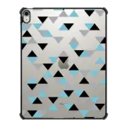 iPad Air 13-inch (M2/M3) iPad Impact Case Triangles Ice Blue