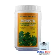 MONSTA GROW 5KG ORGANIC HYDROPONIC NUTRIENTS OZI MAGIC GROW GROWING NUTRIENT