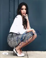 Chloe Bennet autographed signed autograph auto 8x10 crouching portrait photo JSA