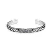 Buy Bangle Crocodile shell with stones silver blackened by Thomas Sabo online - THOMAS SABO Australia