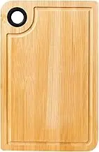 Wooden Cutting Board for Kitchen - Double-Sided Chopping Board with Easy Grip Handle | Vertical Suspension Wooden Cutting Board for Meat & Veggies, Home Kitchen Board(33 * 23 * 1cm)