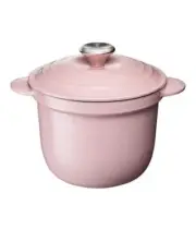 New Le Creuset 2 1/4 Qt. Rice Pot Casserole Maker Cooker Chiffon Pink Hibiscus