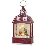 Dromance Christmas Music Snow Globe Lantern With 6 Hour Timer, Usb Pow