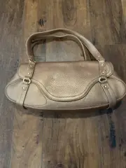 Cole Hahn Pretty Metallic Small Satchel Style Handbag NWT $195