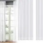 Home Decor Sheer Window Curtains Drape 2Pcs Panels Beautiful Home Textiles