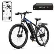 [UK DIRECT] DUOTTS C29 Electric Bike with Rear Rack 750W Motor 48V 15Ah*2 Double Batteries 29inch Tires 50KM Mileage 150