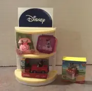 Dollhouse Miniature - Disney Store Display Shelf with Disney Toys