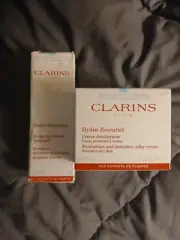 Clarins Hydra-Essentiel Intensive All Skin Serum-1oz & Creme 1.7oz (LOT of 2)
