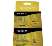 Sony Hi8 120 Min Digital8 60 Min HMP 2 Pack Camcorder Cassette Tapes New Sealed