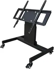Universal TV Stand Portable TV Stand Mobile Floor TV Stand/Cart Tray - Tall TV Stand VESA Bracket Mount for 32 to 65 Inch Plasma/LCD/LED Home Display TV Trolley wi(