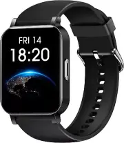 Smartwatch Fitness Heart Rate Blood Oxygen Waterproof iPhone 14 Pro Compatible