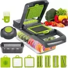 16In1 Mandoline Slicer Veggie Food Chopper Vegetable Cutter Tomato Carrot Grater