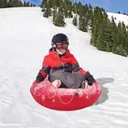 Inflatable Snow Tube Gift Christmas Snow Tube for Sledding Christmas Skiing