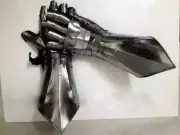 Medieval Knight Gauntlets Functional Armor Gloves Medieval Sca