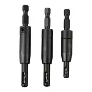Boost Productivity with For Woodworking Hinge Tapper Core Drill Bit Set
