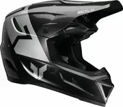 Thor Reflex Rogue Motocross Helmet, black-silver, Size L for Men Black Silver
