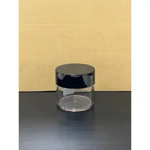 水瓶座 瓶瓶罐罐專賣(150入) – 300g 圓弧黑蓋PETG面霜盒