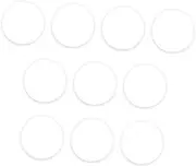 10pcs Washer Seal Gasket Home Filtration Seal Sealing Ring Replacement Pool Pump Gasket Seal Spa Filter Pump Repair Kit Filter Replacement Seal White