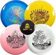 Prepper Disc Golf Set | 4 Discs with Mini Starter Set with Putter, Midrange, and Two Drivers