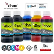 RIHAC Refill ink suit Canon CLI-671 PGI-670 cartridges Pigment PGBK Dye C M Y BK
