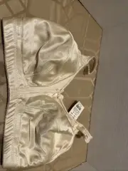 Amoena Elegant Contours Soft Pocketed Mastectomy Bra 2115 Pearl Beige 38DD NWT