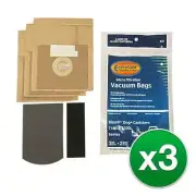 Replacement Vacuum Bag for Bissell Zing 7100L Canister (3 Pack)
