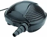 Pontec 50855 PondoMax Eco 5000 Filter and Stream Pump/Energy-Efficient Pump (60 W) for Streams/for Filter Feed, Black