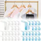 20x Clothes Hanger Connector Hooks Plastic S Coat Hanger Connector Space Saving៚