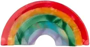 Rainbow Hair Pin, Geometrric Semi-circle Hair Pin, Korean Hair Pin Ponytail Holder Party Headwear Gifts