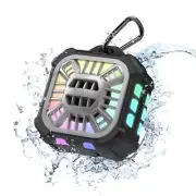 Bluetooth Speaker,IPX7 Waterproof,Portable,Shower Speaker, Wireless Sync Black
