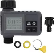 Sprinkler Timer, Programmable Watering Irrigation Timer, Digital Water Electronic Hose Timers with Rain Delay/Manual, Irrigation Controller for Patio Lawns, Yards and Garden