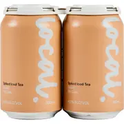 Local Spiked Iced Tea Peach 330ml x4 Pack