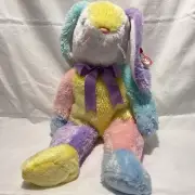 Ty Beanie Buddy Buddies DIPPY Pastel Easter Bunny Rabbit Plush Stuffed Animal