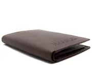 HAARLEM Men KUZE 21250 leather Mini Wallet Brown