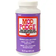 Plaid Mod Podge Hard-Coat Waterbase Sealer, Glue & Finish-16oz CS15063