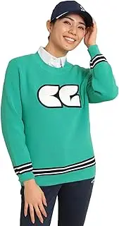 [Callaway] C24118200 Women's Crew Neck Knit (Brand Pattern) / Golf Sweater