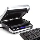 4-in-1 Smart Grill, Sandwich Press & Waffle Maker with 0.65m2 Cooking Area