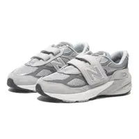 在飛比找PChome24h購物優惠-NEW BALANCE 童鞋 休閒鞋 NB 990 灰色 元