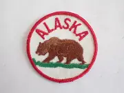VINTAGE Alaska Brown or Grizzly Bear Patch