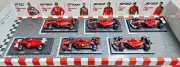 Bburago 1:43 Ferrari Formula Racing Die-cast Model 6-pack Unique Collectors Box
