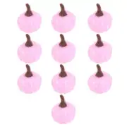 10 Pcs Halloween Pumpkins Hanging Ornaments Artificial Fake Foam Pumpkin