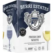 Berri Estates Cask Wine Dry White 5l